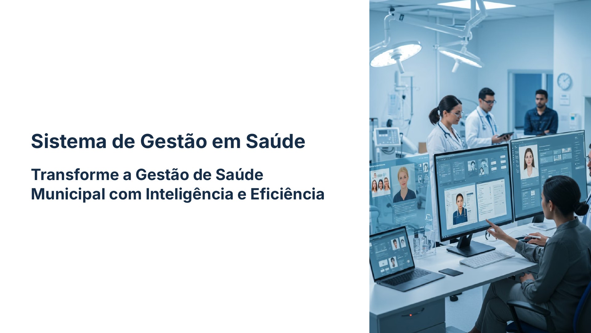 SGS maqmedical – Gestão de Saúde Municipal Sistema de Gestão em Saúde maqmedical – transforme a gestão de saúde municipal com inteligência e eficiência