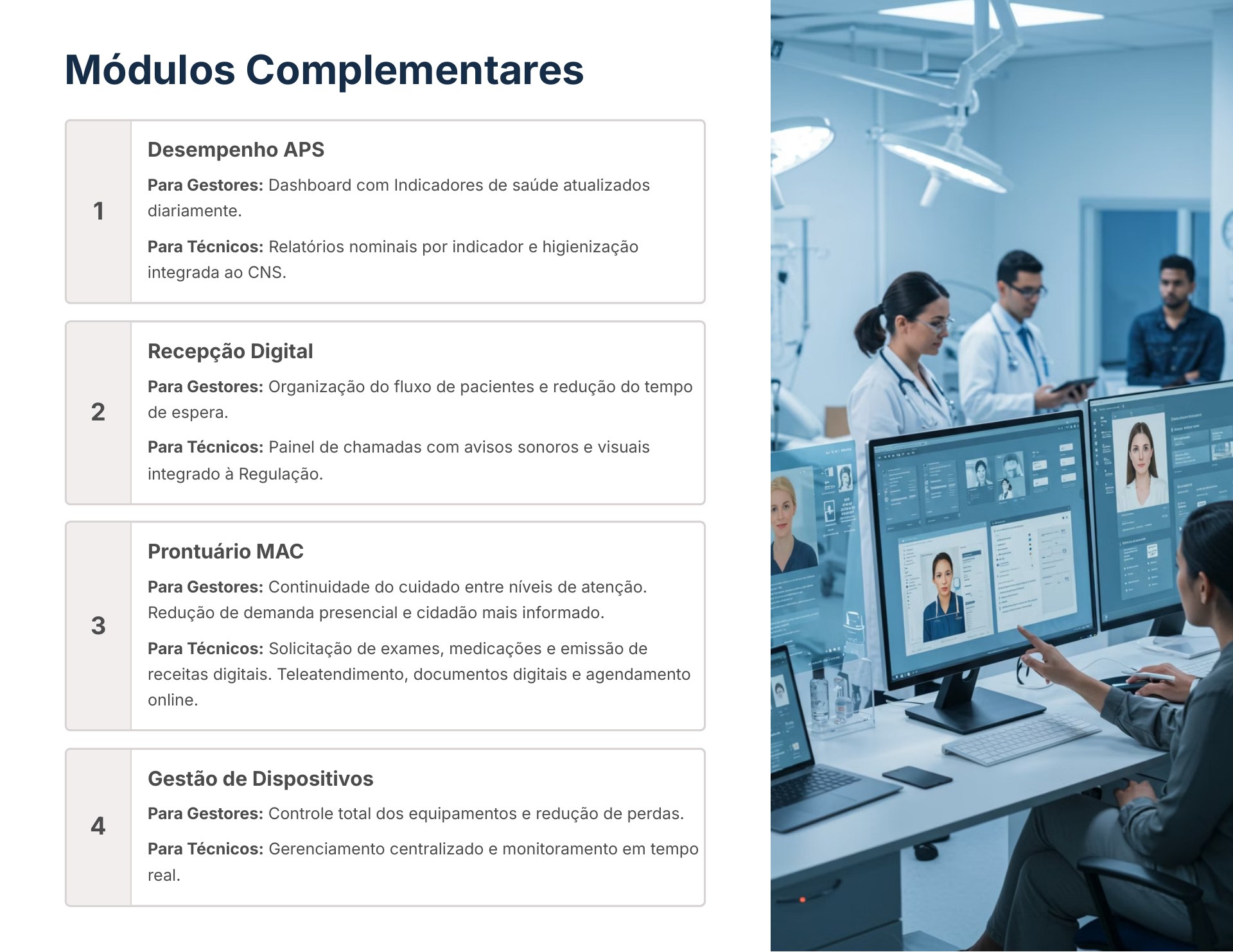 Sistema de regulação ambulatorial do SGS maqmedical: fila única, agendamentos e comunicação com o cidadão